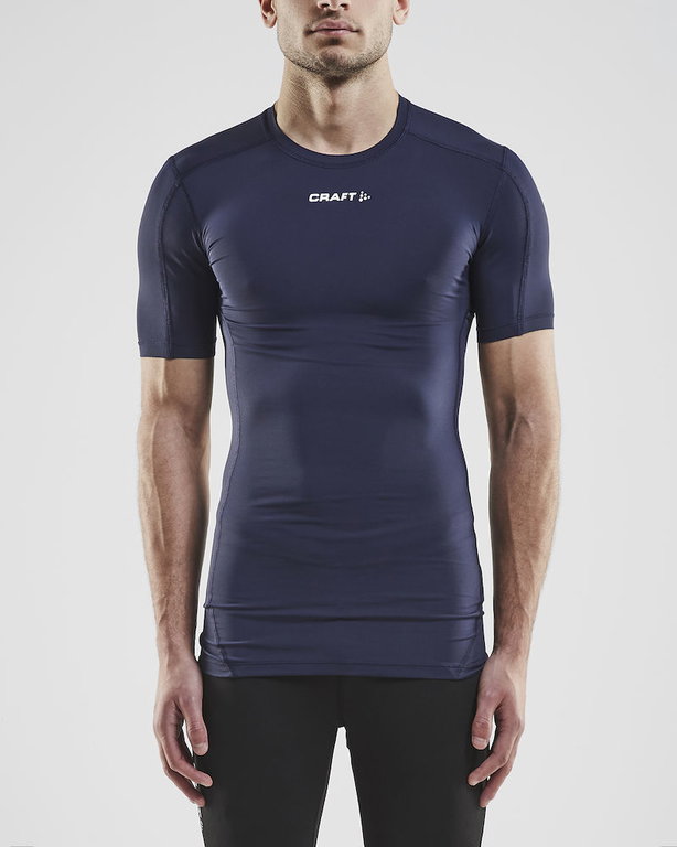Craft Compression T-shirt (tight-fitting) Pro Control Underwear navy blue Men